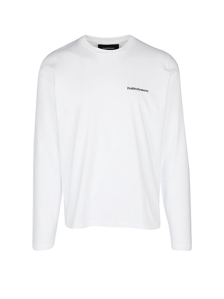 PEAK PERFORMANCE Langarmshirt  weiß | L